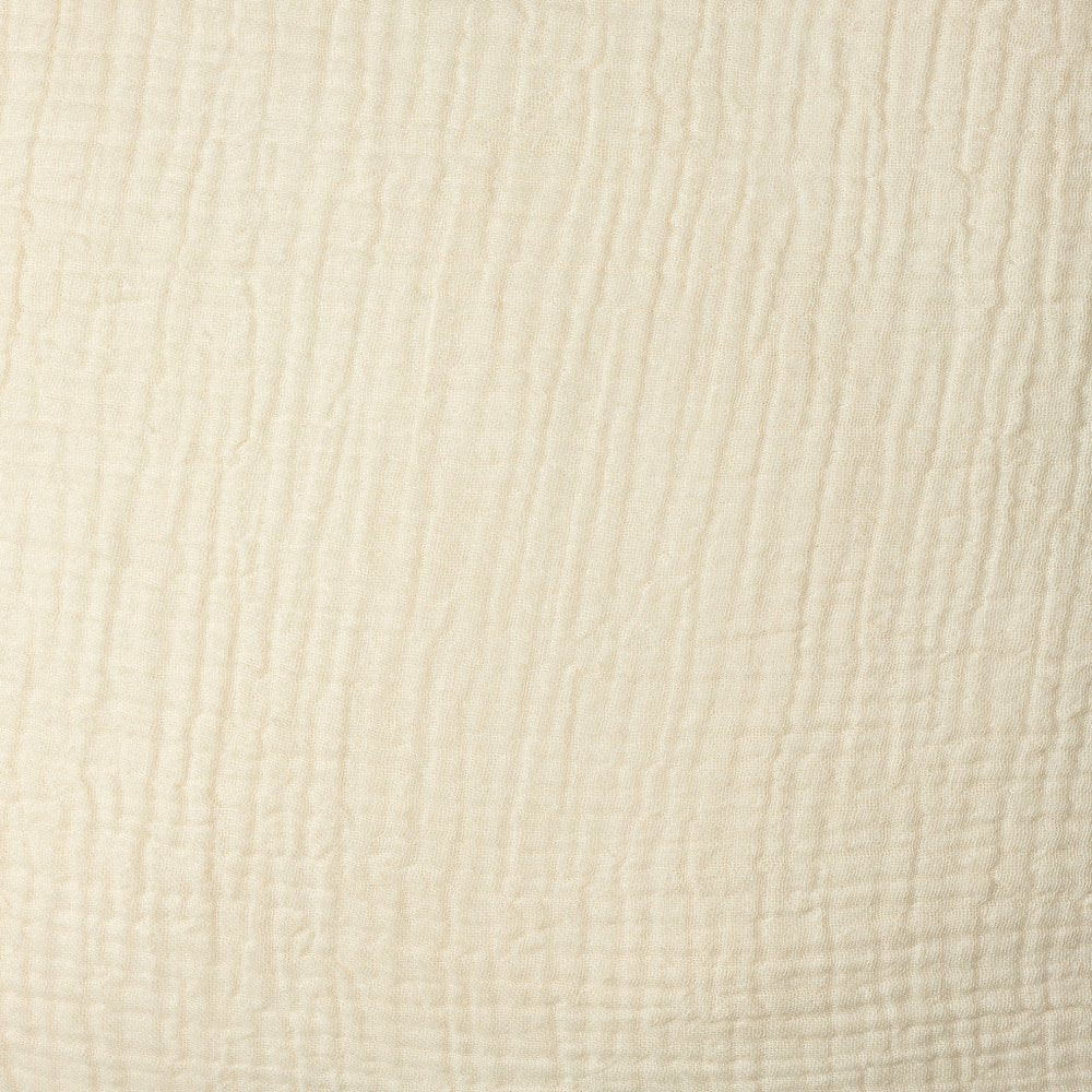 20" X 20" White And Blue 100% Cotton Zippered Pillow