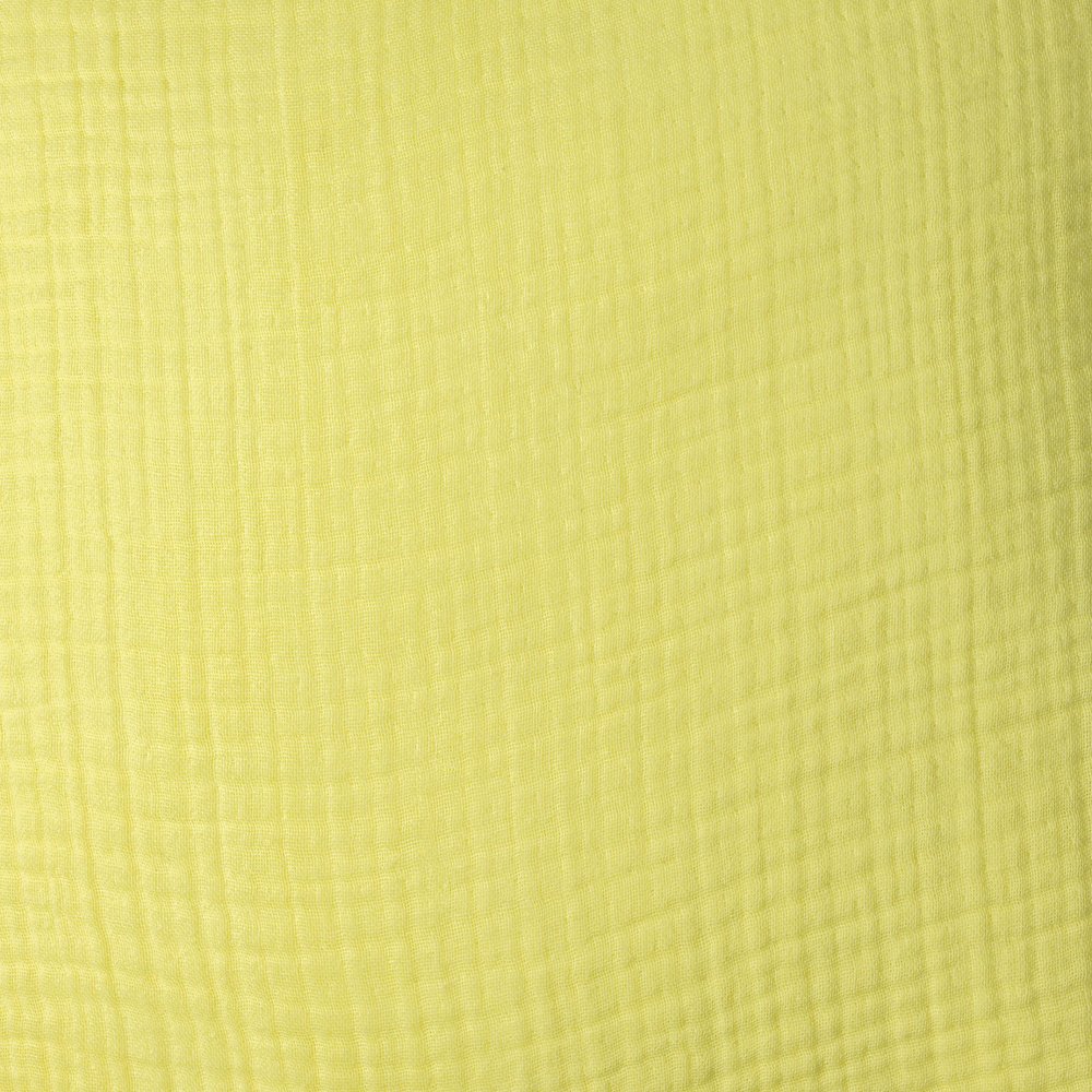 20" Yellow And Gray Cotton Throw Pillow