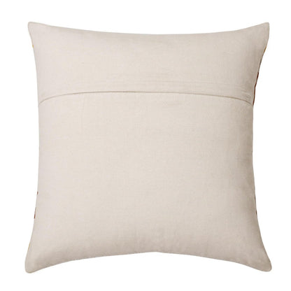 20" Yellow and White Throw Pillow