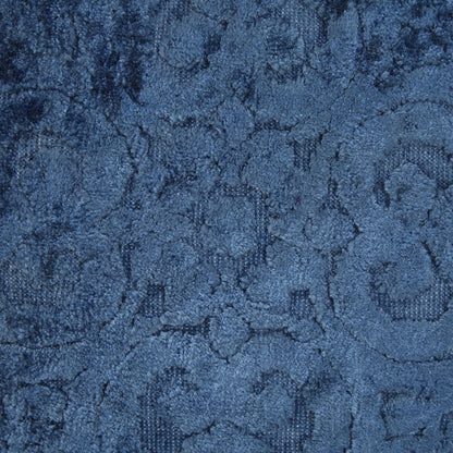 20" Blue Throw Pillow with Tassels