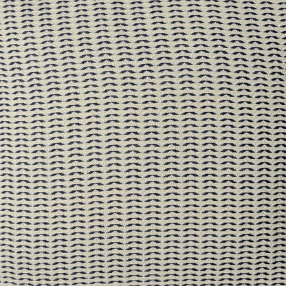 18" X 18" Orange And Ivory 100% Cotton Striped Zippered Pillow
