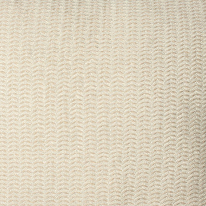 18" X 18" Navy And Ivory 100% Cotton Striped Zippered Pillow