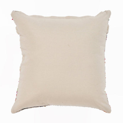 18" Blue and White Throw Pillow