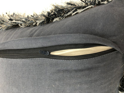 18" Blue Throw Pillow