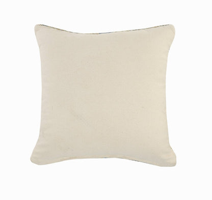 20" Black and Yellow Throw Pillow with Tassels