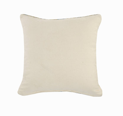 20" Black and Yellow Throw Pillow with Tassels