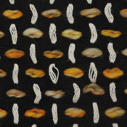 20" X 20" Black Gold And White Polyester And Cotton Blend Geometric Zippered Pillow