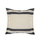 20" Blue and White Throw Pillow