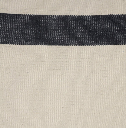 20" Gray and White Throw Pillow