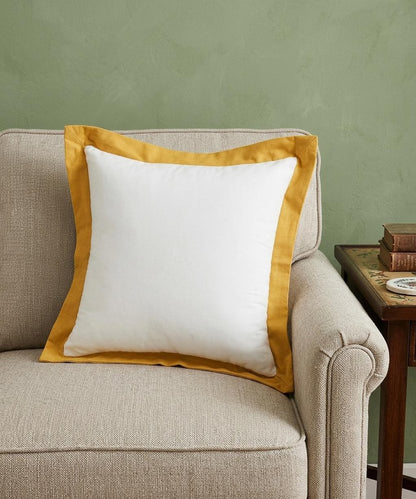20" Black and White Throw Pillow