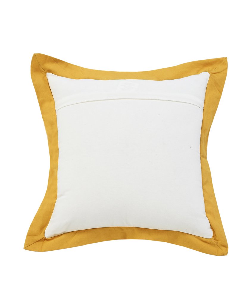20" Black and White Throw Pillow