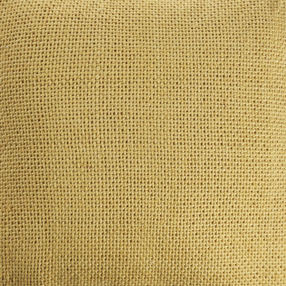 18" Cream Cotton Throw Pillow