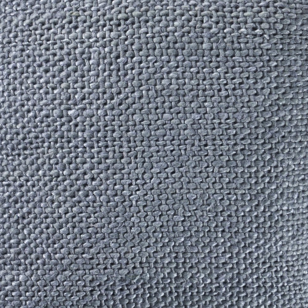 20" X 20" Frost Blue 100% Cotton Zippered Pillow