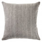 20" Gray Wool Throw Pillow