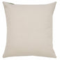 20" X 20" Green And White 100% Cotton Striped Zippered Pillow