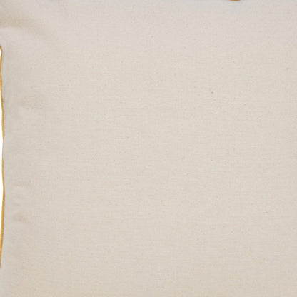 20" X 20" Green And White 100% Cotton Striped Zippered Pillow
