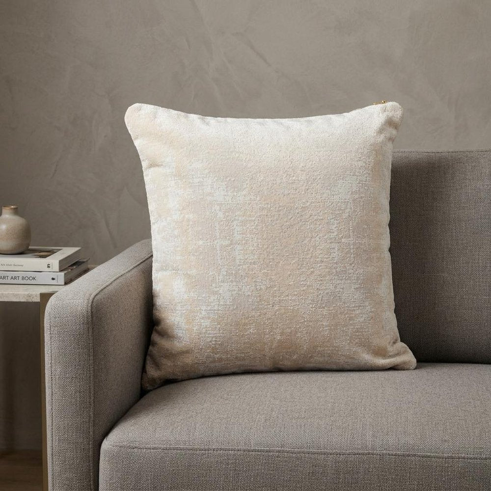 20" Gray Abstract Throw Pillow
