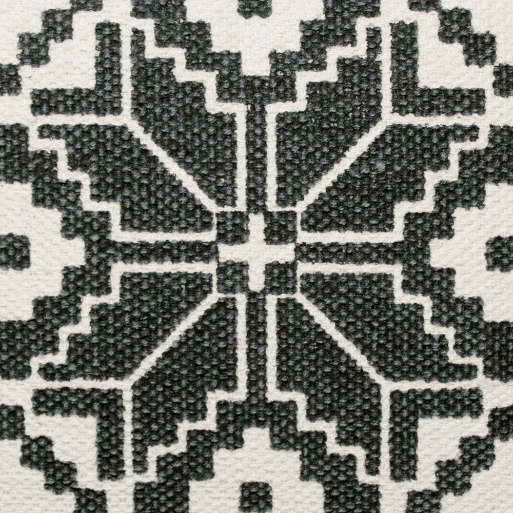 20" Blue and White Throw Pillow