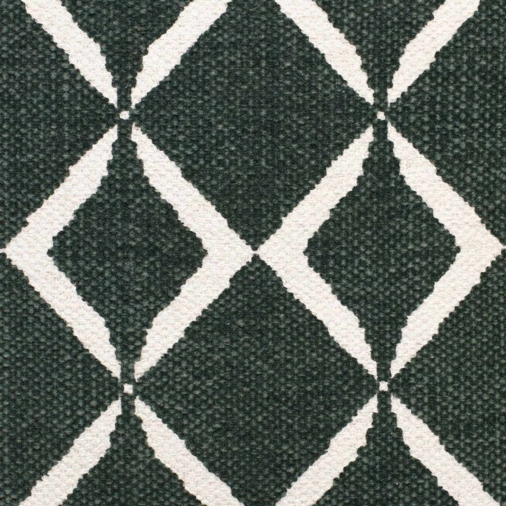 20" Blue and Green Throw Pillow