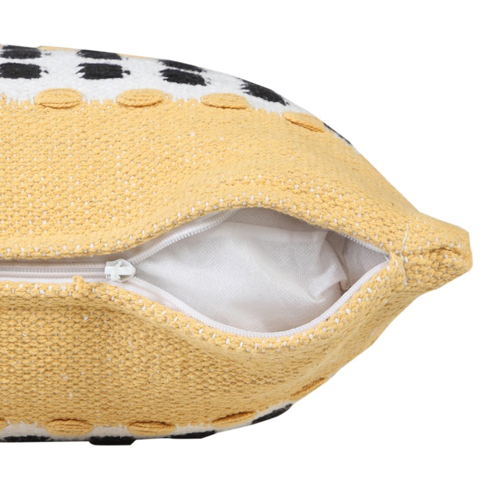 20" Black Gray and White Throw Pillow