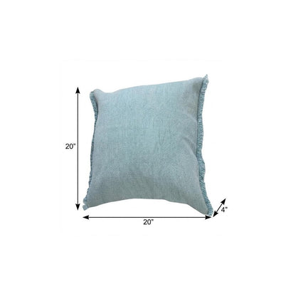20" Brown Throw Pillow