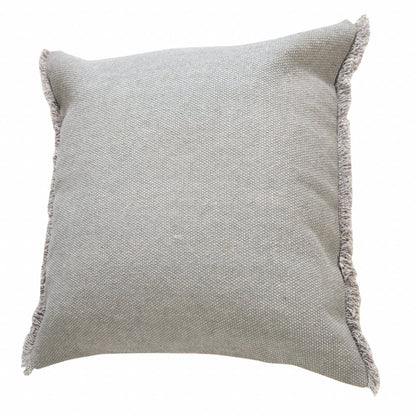 20" Brown Throw Pillow