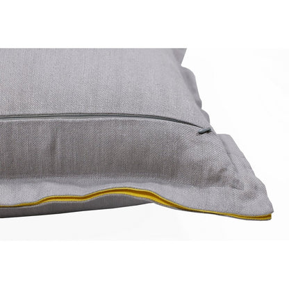 20" X 20" Navy Linen Zippered Pillow