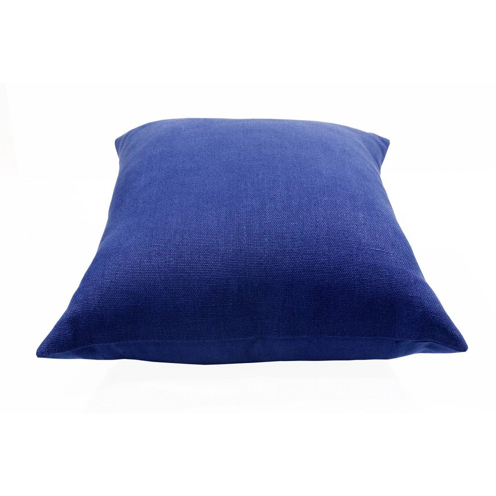 20" Brown Linen Throw Pillow