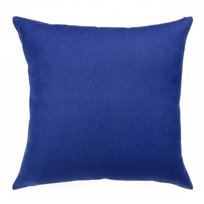 20" Brown Linen Throw Pillow