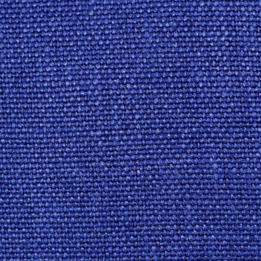 20" X 20" Navy Linen Zippered Pillow