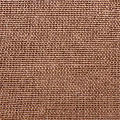 20" Brown Linen Throw Pillow
