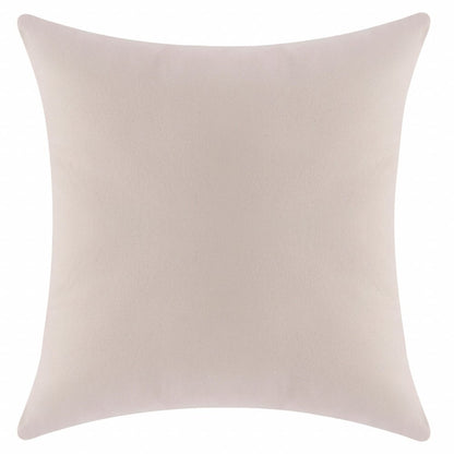 20" Yellow And Rust Cotton Geometric Throw Pillow