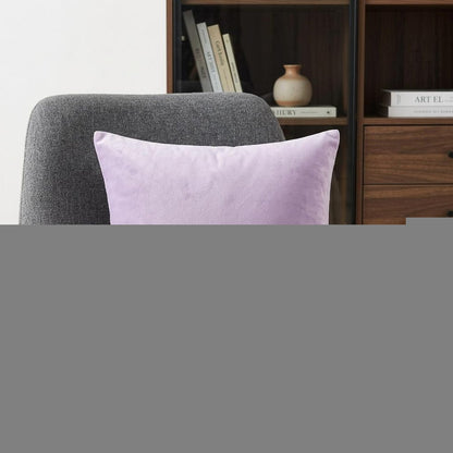 20" Black Cotton Throw Pillow