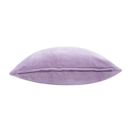20" X 20" Ivory 100% Cotton Zippered Pillow
