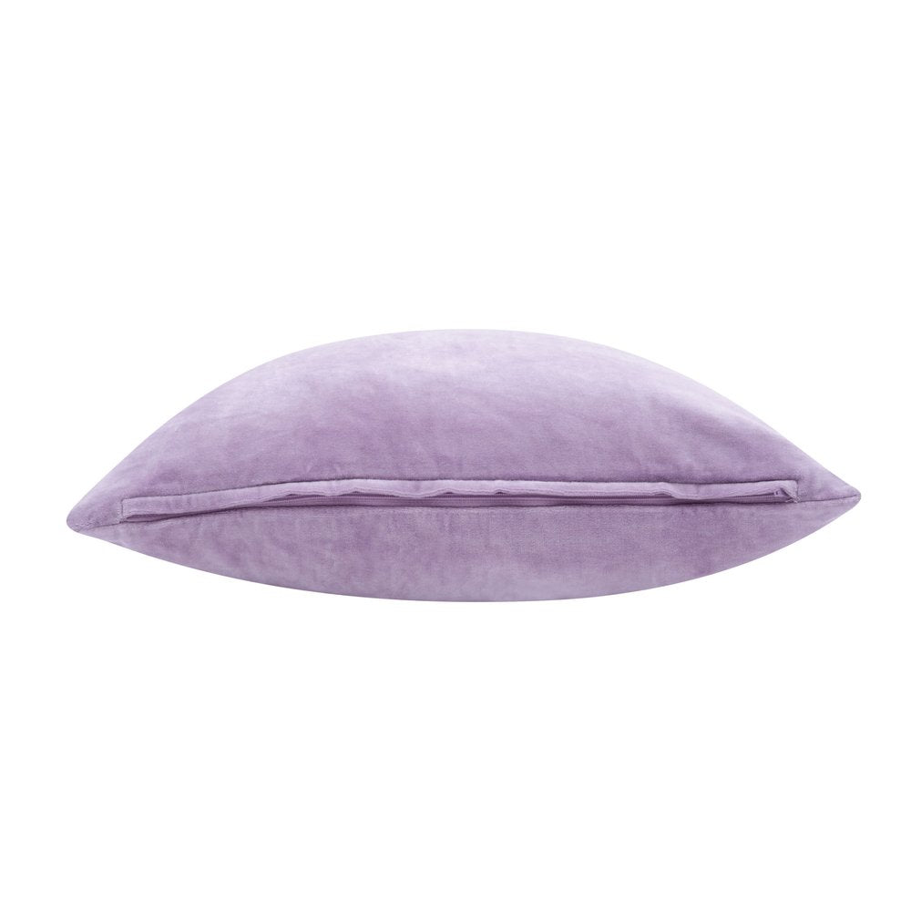 20" Black Cotton Throw Pillow