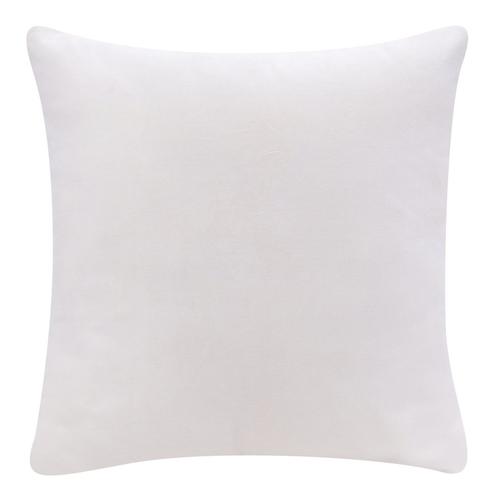 20" X 20" Dark Blue 100% Cotton Zippered Pillow