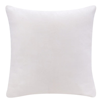 20" X 20" Dark Blue 100% Cotton Zippered Pillow