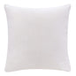 20" X 20" Yellow 100% Cotton Zippered Pillow