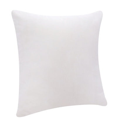 20" X 20" Dark Blue 100% Cotton Zippered Pillow