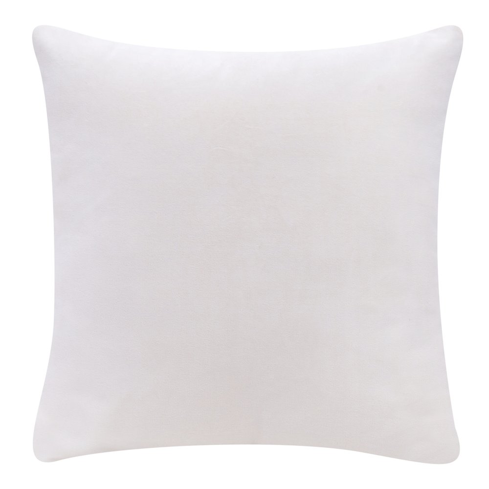 20" X 20" Dark Blue 100% Cotton Zippered Pillow