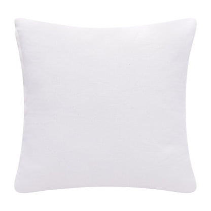 20" Black and White Throw Pillow