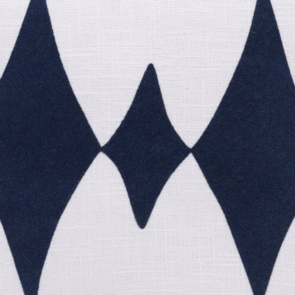 20" Black and White Throw Pillow