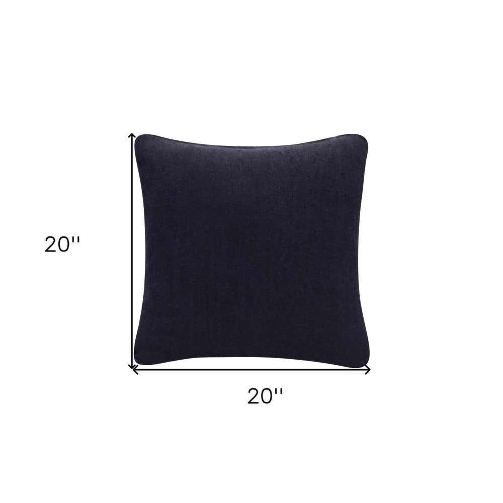 20" X 20" Coral Linen Zippered Pillow