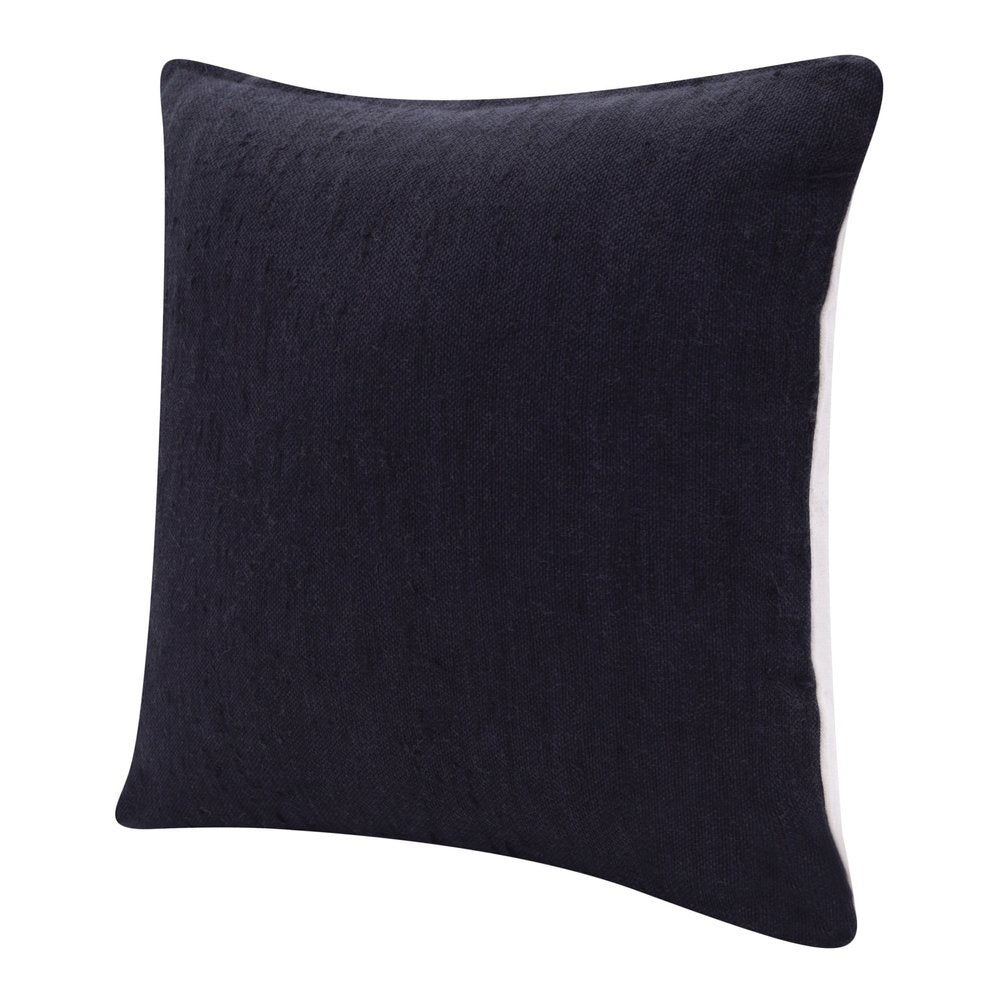 20" X 20" Coral Linen Zippered Pillow