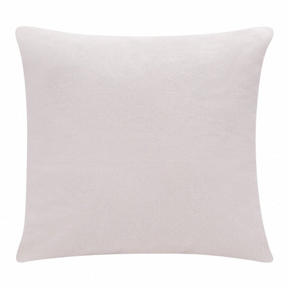 20" X 20" Black Linen Zippered Pillow