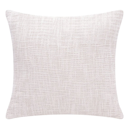 20" Blue And Ivory Cotton Striped Throw Pillow