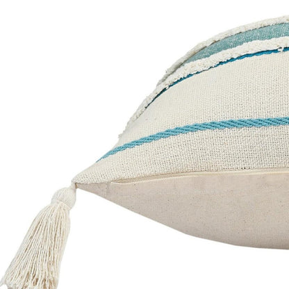 20" Turquoise Throw Pillow