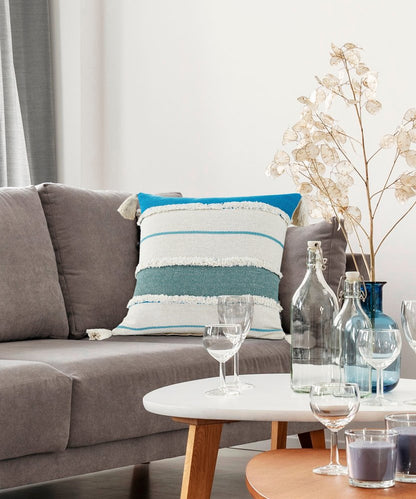 20" Turquoise Throw Pillow