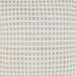 20" X 20" Ivory And Tan 100% Cotton Geometric Zippered Pillow