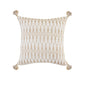 20" Ivory Throw Pillow